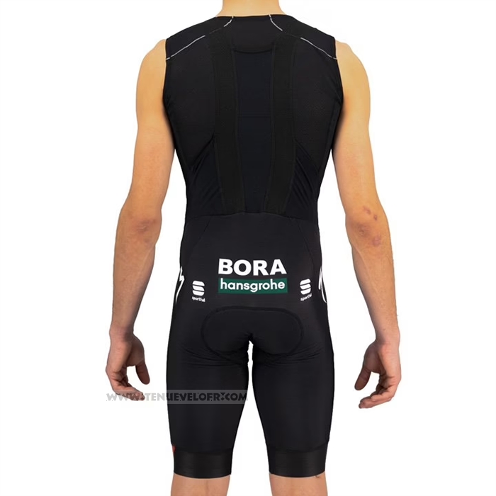 2021 Maillot Cyclisme Bora-Hansgrone Vert Manches Courtes et Cuissard